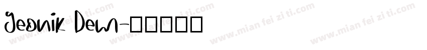 Geonik Dem字体转换
